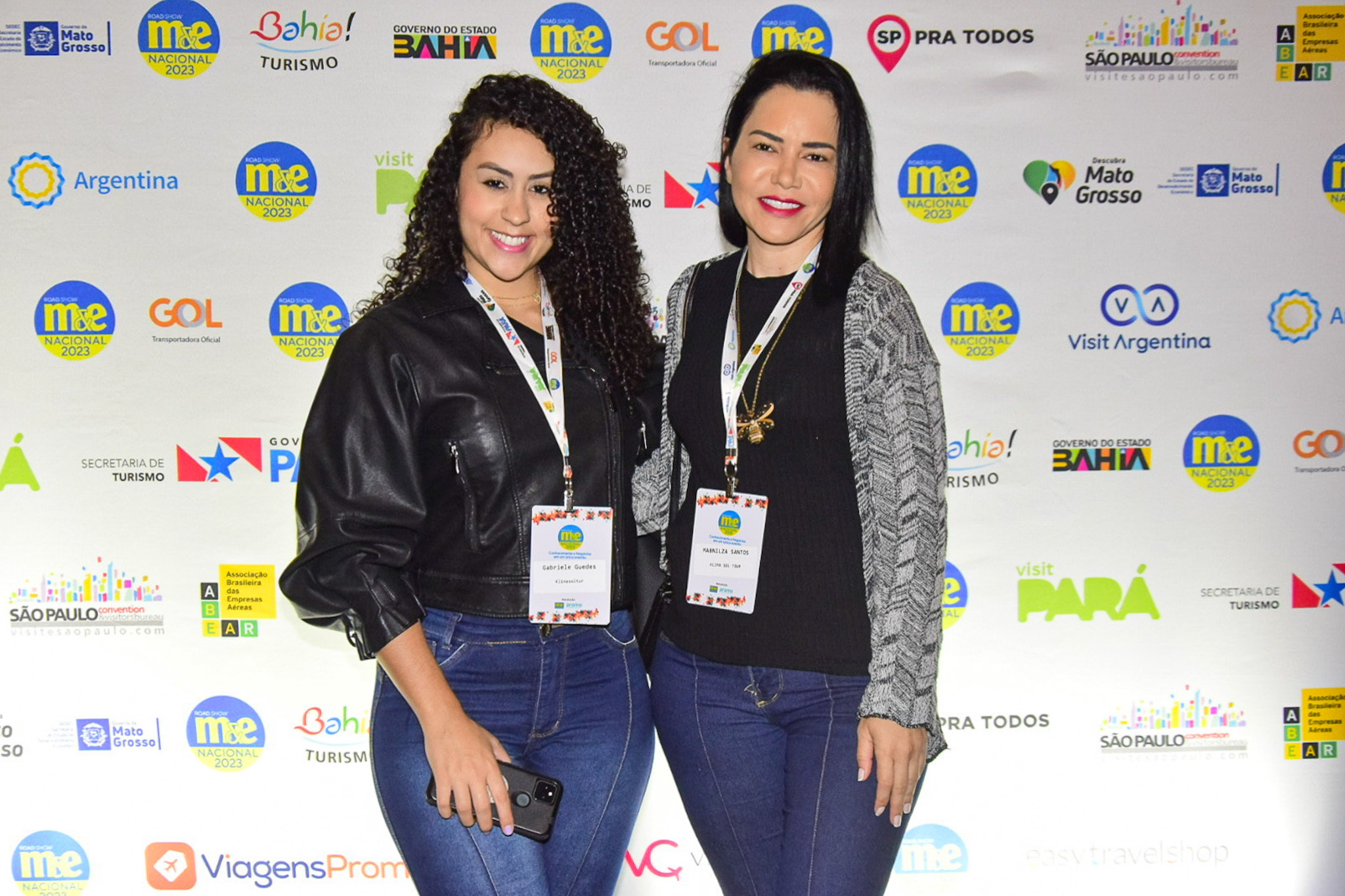 Gabriela Guedes, da Klima Sol Tur e Mabnilza Santos, da Klima Sol Tur Gabriela Guedes, da Klima Sol Tur e Mabnilza Santos, da Klima Sol Tur
