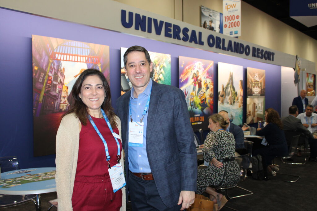 Gabriella Cavalheiro e Marcos Barros, da Universal