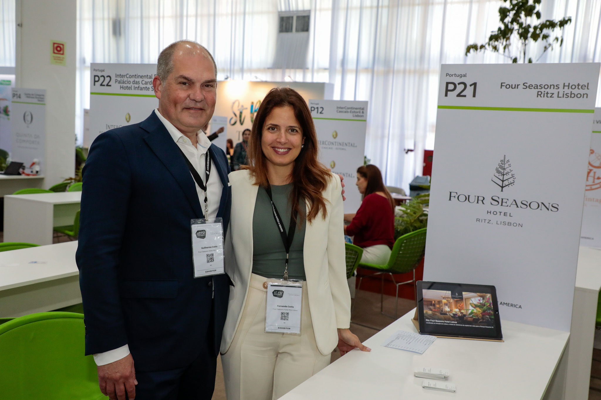 Guilherme Costa e Fernanda Costa, do Four Seasons Hotel Ritz Lisbon Guilherme Costa e Fernanda Costa, do Four Seasons Hotel Ritz Lisbon