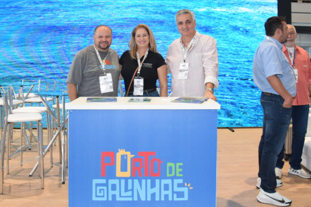 Célio Ribeiro, hotel Diogo; Lucilene Araújo, da The Westing Porto de Galinhas; Luiz Pires, do Hotel Village Porto de Galinhas