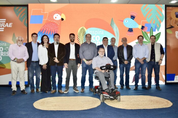 Inspira Ecoturismo tem início em Bonito (MS) com foco em transformação Autoridades na abertura do Inspira Ecoturismo do Sebrae (Ana Azevedo/M&E)