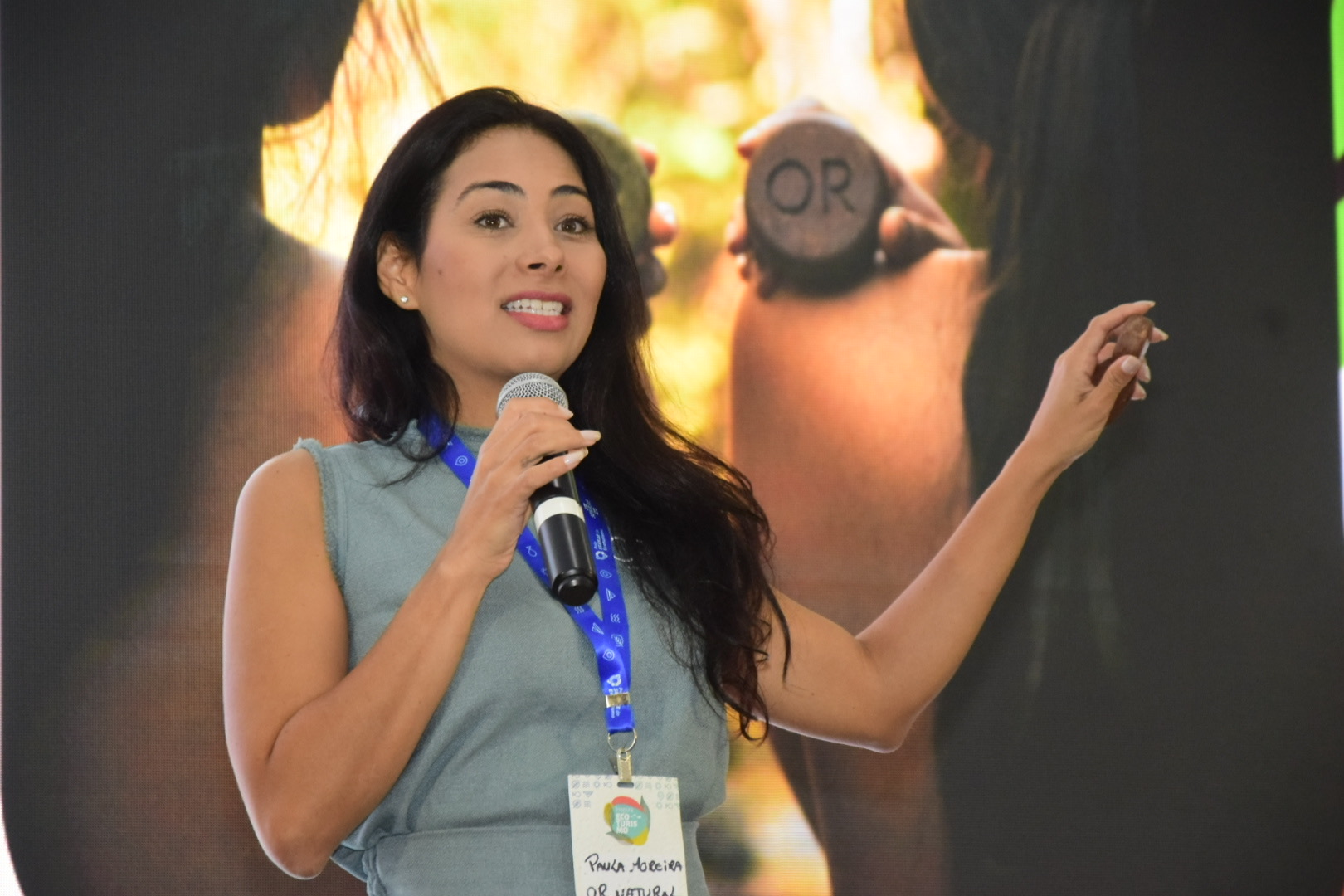 Paula Moreira, representante da OR Natural Paula Moreira, representante da OR Natural