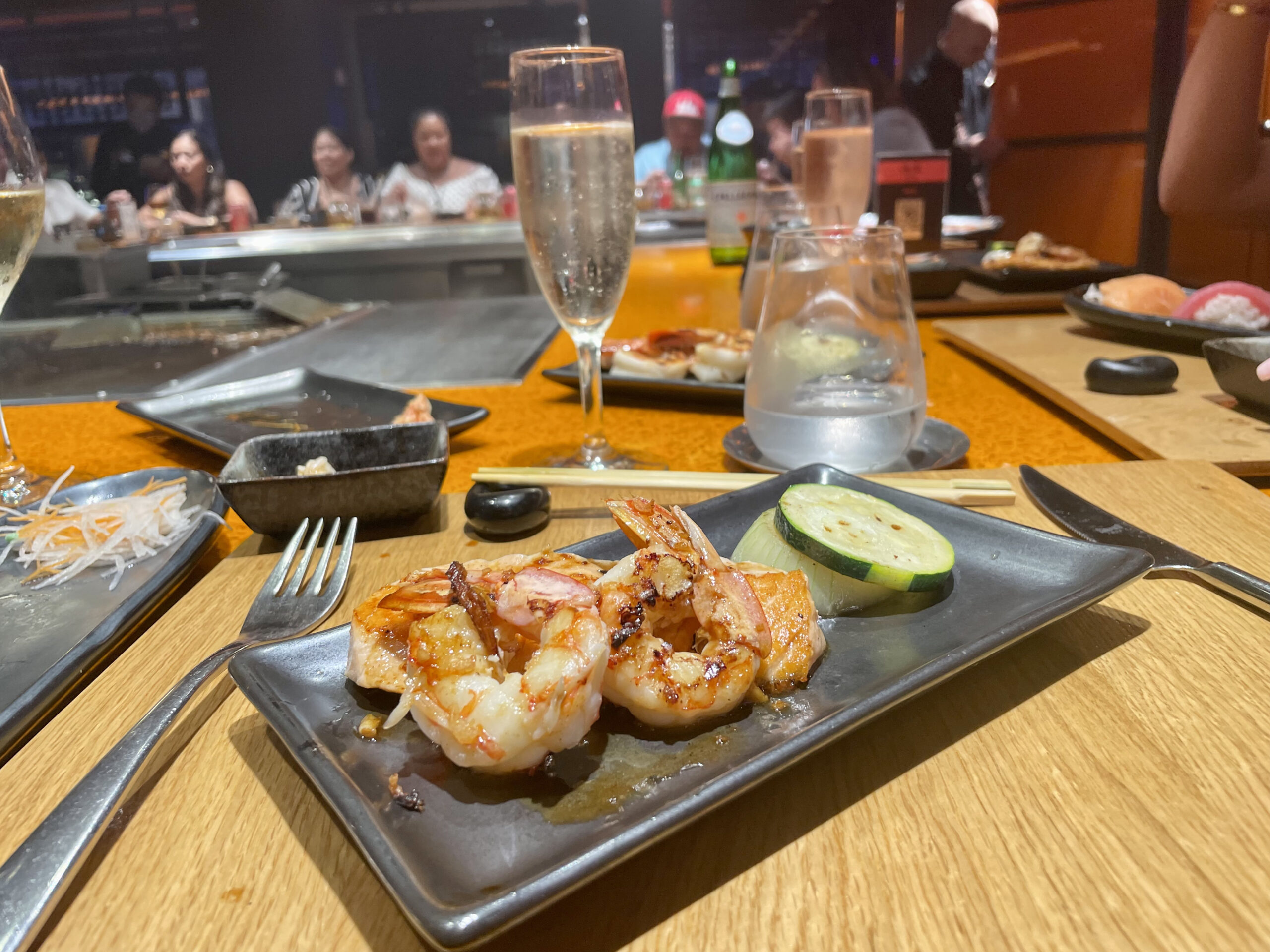 A oferta gastronômica é um dos pontos altos do navio A oferta gastronômica é um dos pontos altos do navio