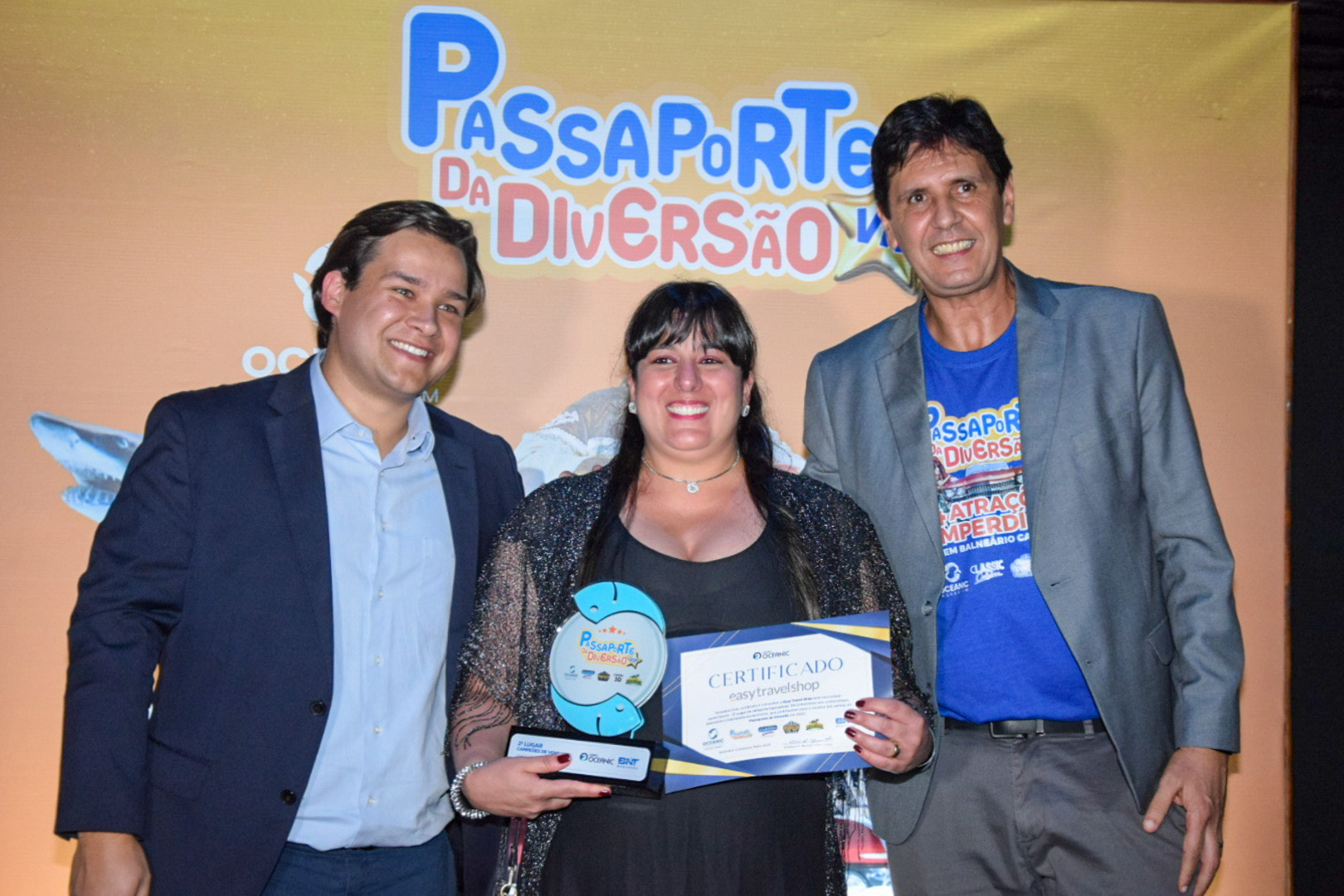 Heloisa, da ETS, vencedora na categoria Operadora Nacional Heloisa, da ETS, vencedora na categoria Operadora Nacional
