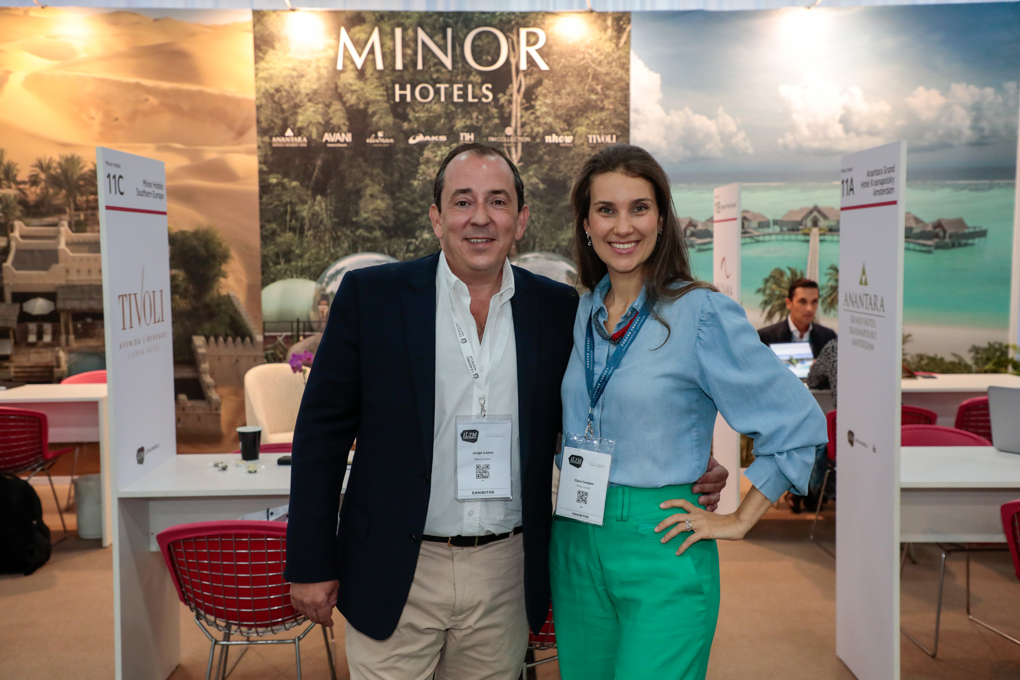 Jorge Lopes e Clara Campos, da Minar Hotels Jorge Lopes e Clara Campos, da Minar Hotels