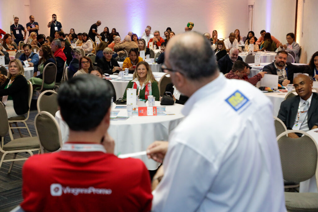 Foram sorteados prêmios aos agentes que participaram do evento