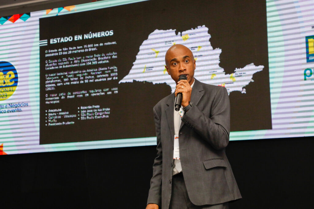 Luis Sobrinho da Setur SP Roadshow M&E 2023: São Paulo, capital e interior são destinos turísticos por excelência