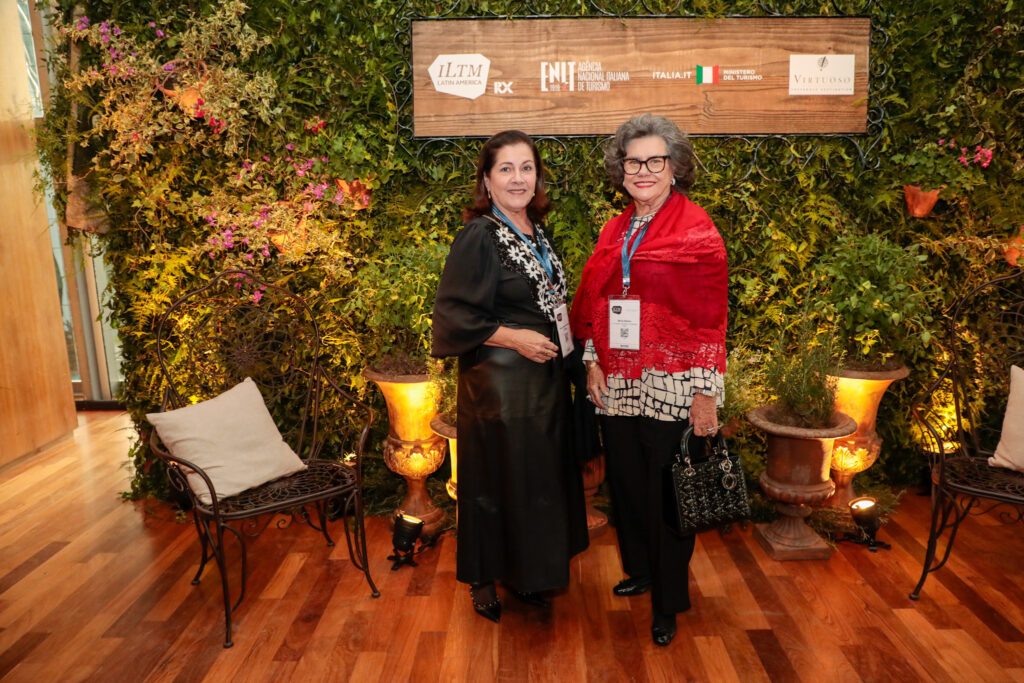 Maria Ângela, da Torres Tours e Maria Helena, da L.A Tours Viagens
