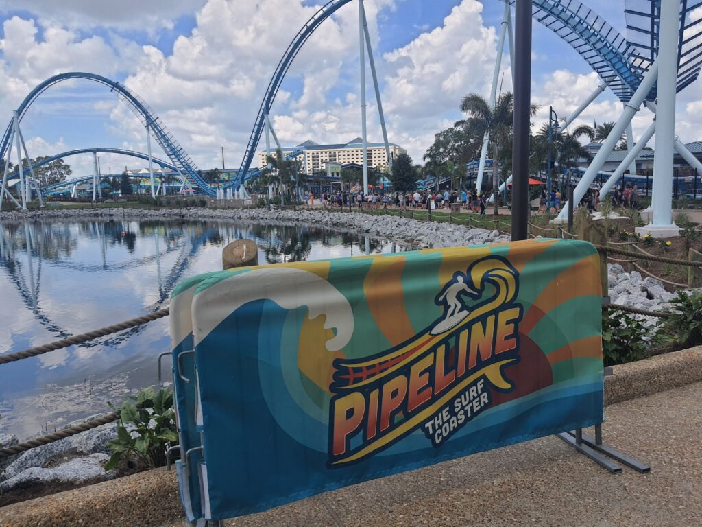 Pipeline é a sétima montanha-russa do SeaWorld Orlando