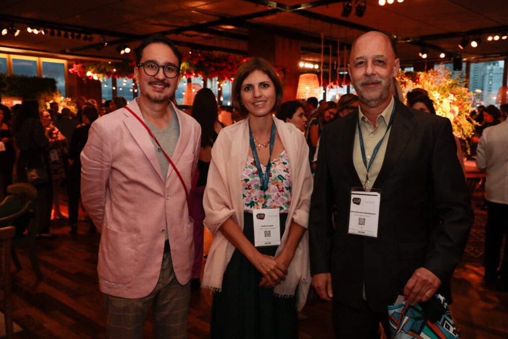 Ricardo Hida,  Cécile Cordioli e Carlos Henrique, Jet Set Viagens