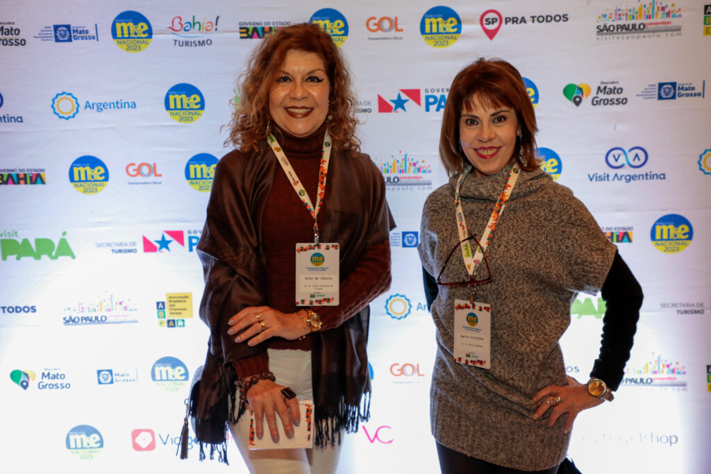 Rita de Cássia e Karin Cristina, da B. A. Plus Eventos