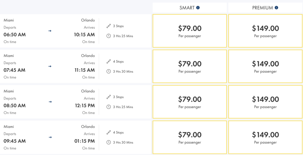 Brightline inicia venda de passagens para Orlando com tarifas a partir de US$ 79 2 Screenshot 2023 05 17 at 19.21.37 Brightline inicia venda de passagens para Orlando com tarifas a partir de US$ 79