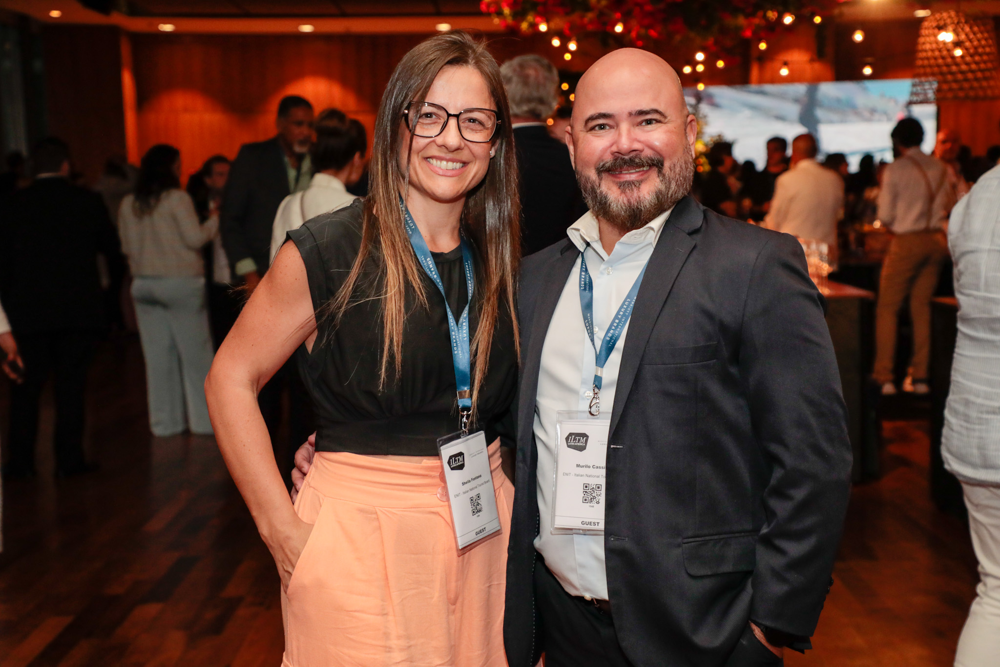 Sheyla Fontana e Murilo Cassiano, da ITA Airways Sheyla Fontana e Murilo Cassiano, da ITA Airways