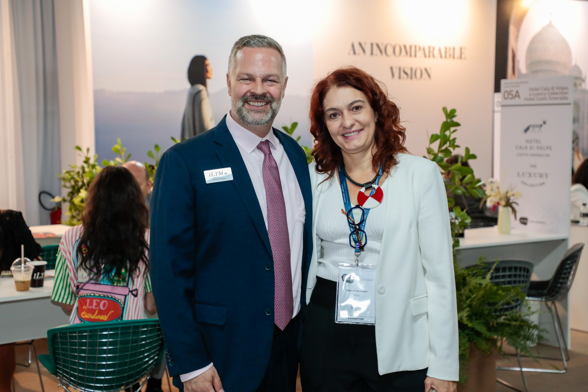 Simon Mayle, da ILTM e Simone Scorsato, da BLTA