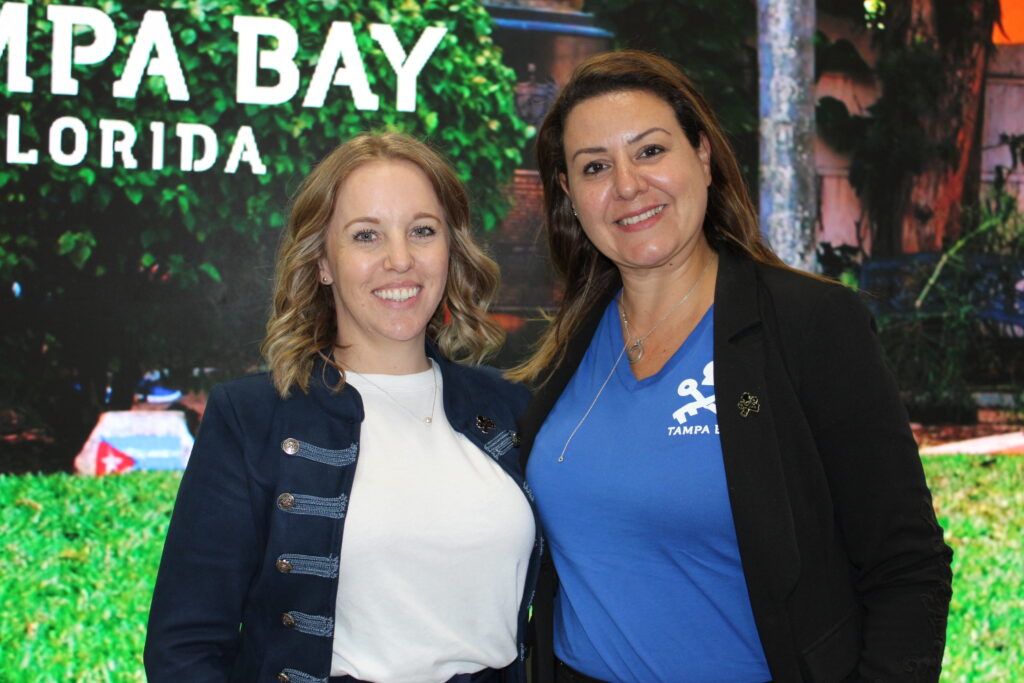 Stefanie Zinke e Joyce Cordeiro, de Tampa Bay