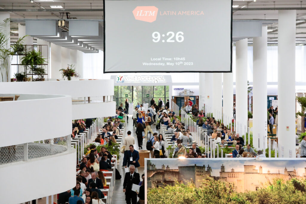 Corredores cheios da ILTM Latin America