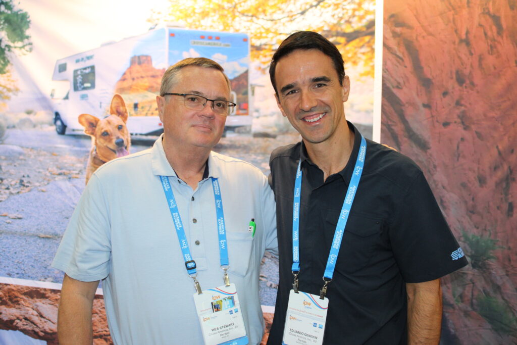 Wes Stewart e Eduardo Genekin, da Cruise America