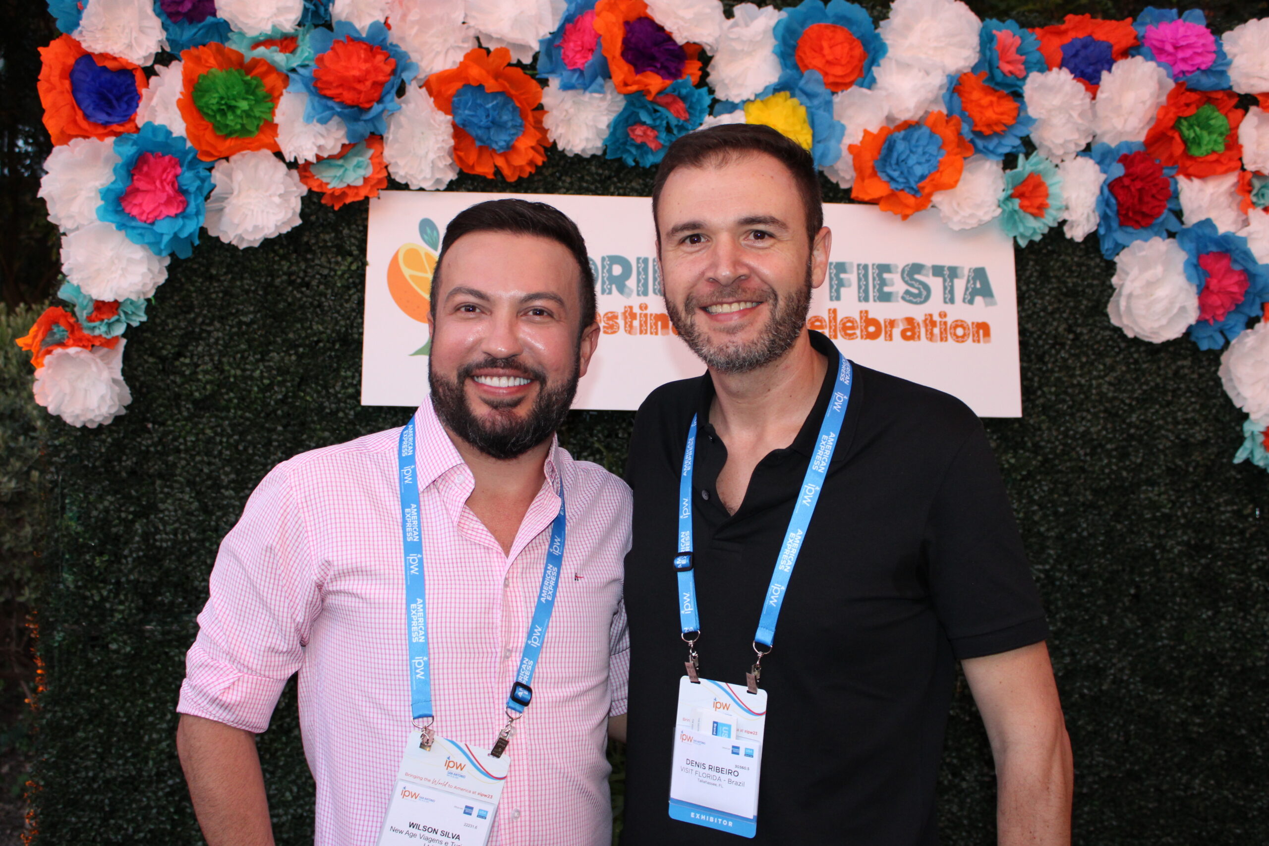Wilson Silva, da New Age, e Denis Ribeiro, da Aviareps