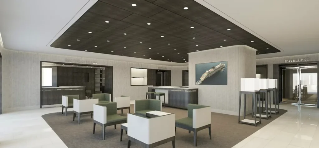 MSC Euribia terá o maior espaço para compras da indústria de cruzeiros MSC Euribia terá o maior espaço para compras da indústria de cruzeiros