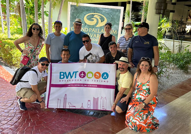 BWT realiza famtour no TRS do Palladium Hotel Group em Punta Cana BWT realiza famtour no TRS do Palladium Hotel Group em Punta Cana
