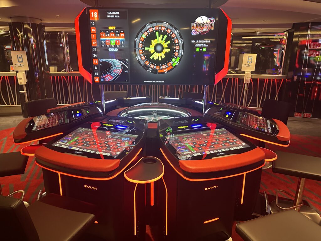 MSC Signature Casino conta com 170 máquinas de jogos