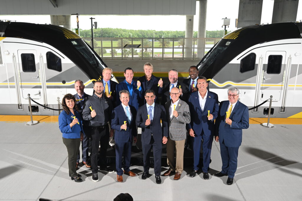 Brightline conclui construção da estação de Orlando e prepara início das viagens para Miami
