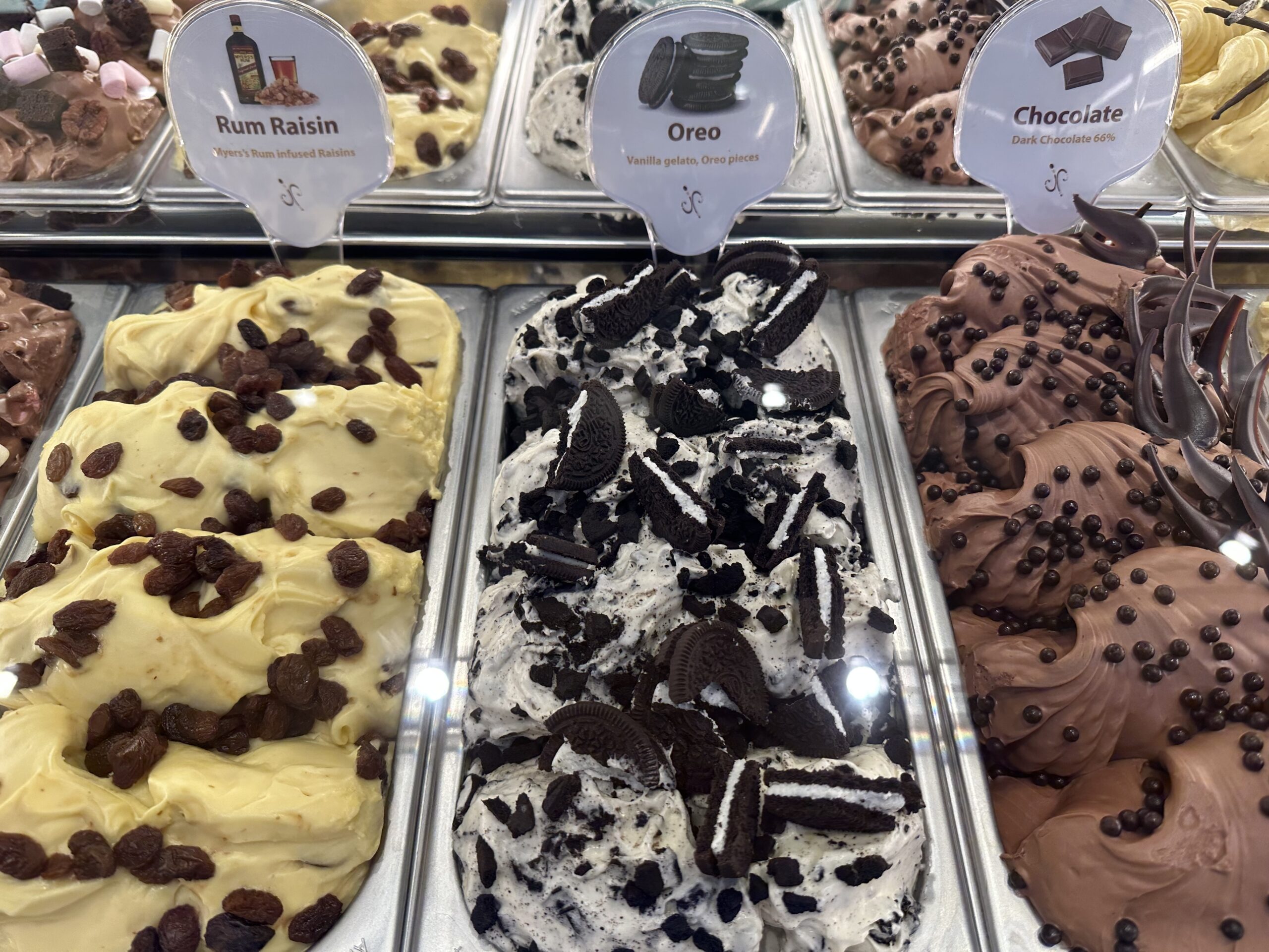 Navio oferece variedade de sabores quando o assunto é sorvete Navio oferece variedade de sabores quando o assunto é sorvete