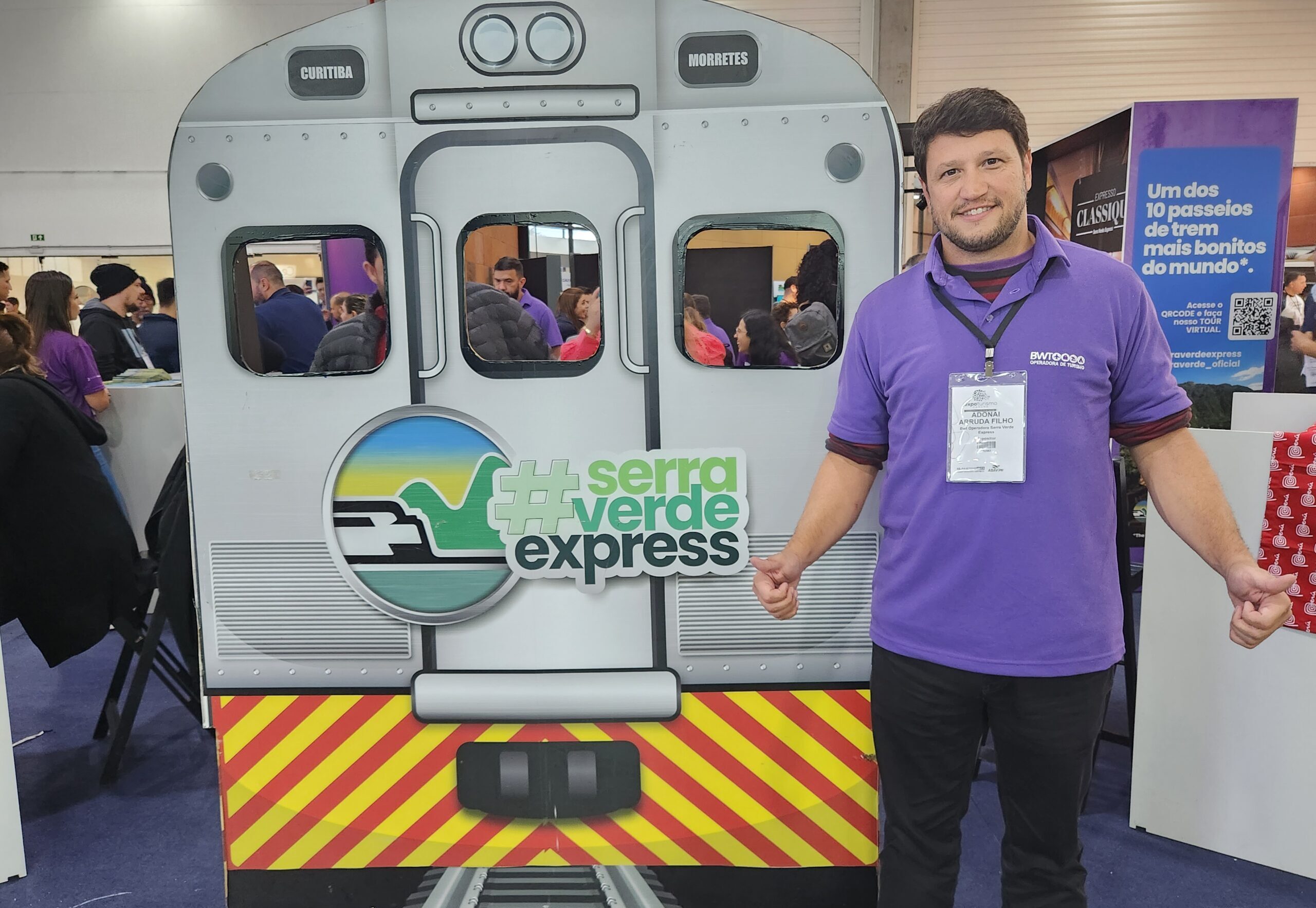 Adonai Arruda Filho diretor da Serra Verde Express scaled e1686934678626 Serra Verde Express destaca lançamento do Expresso Bruxo na Expo Turismo Paraná