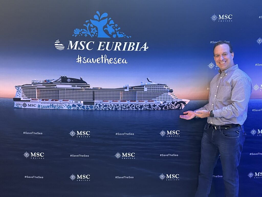 Adrian Ursilli, diretor geral da MSC no Brasil