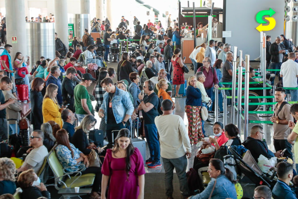 Aeroporto de Brasilia Credito Eric Ribeiro 16 Festas devem movimentar mais de 10 milhões de passageiros pelo país, diz MTur