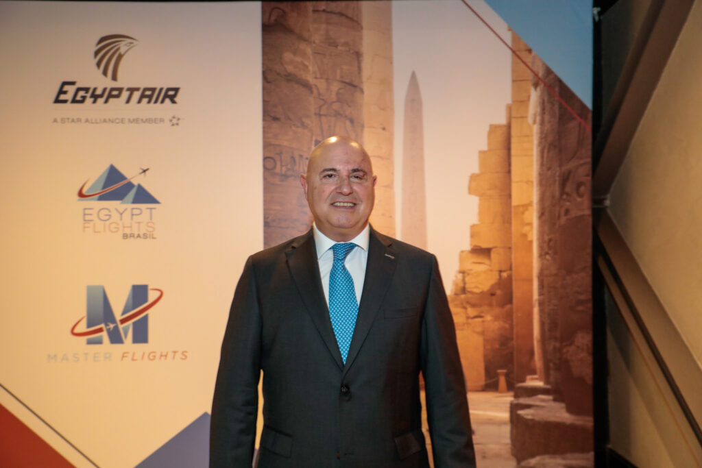 Afonso Martinez CEO da Master Flights e Egypt Flights Brasil Com evento especial em Guarulhos, voos entre Brasil e Egito começam no dia 4 de setembro