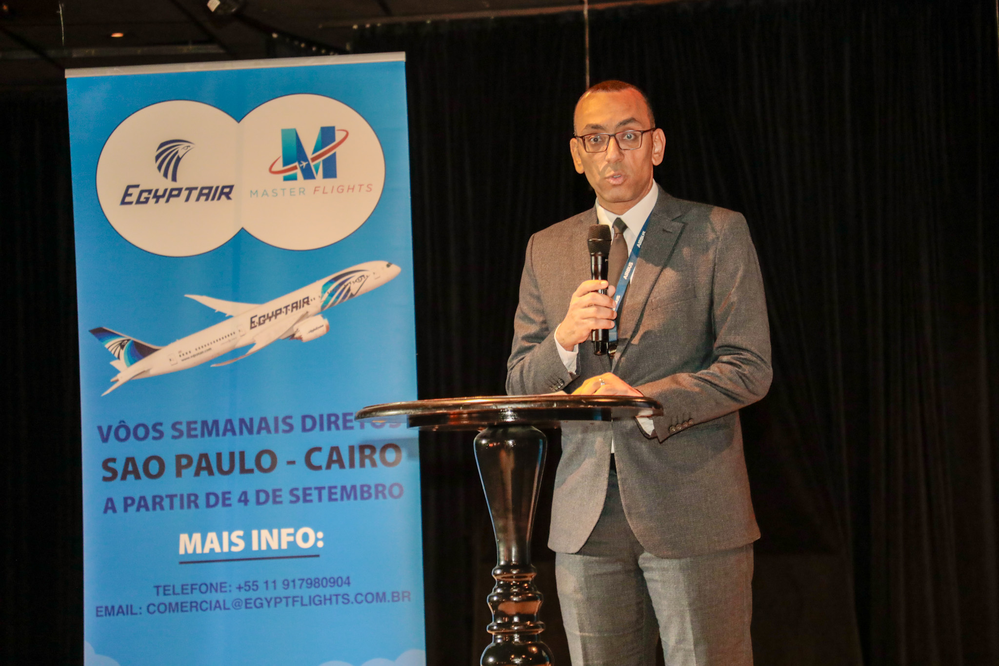 Ahmed Ali, da EgyptAir Ahmed Ali, da EgyptAir