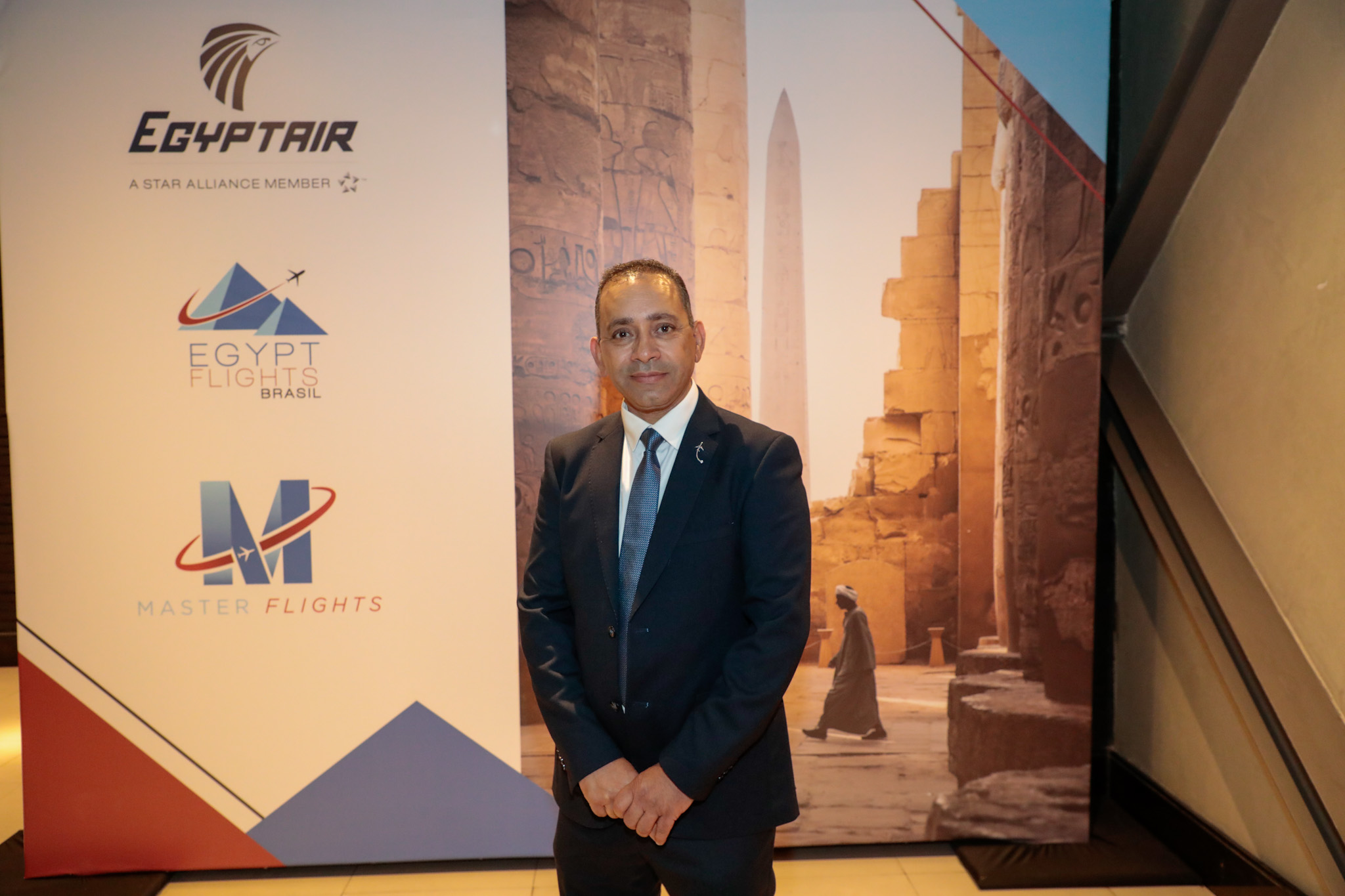 Ahmed Anwer, CEO da Egypt Flights Brasil Ahmed Anwer, CEO da Egypt Flights Brasil