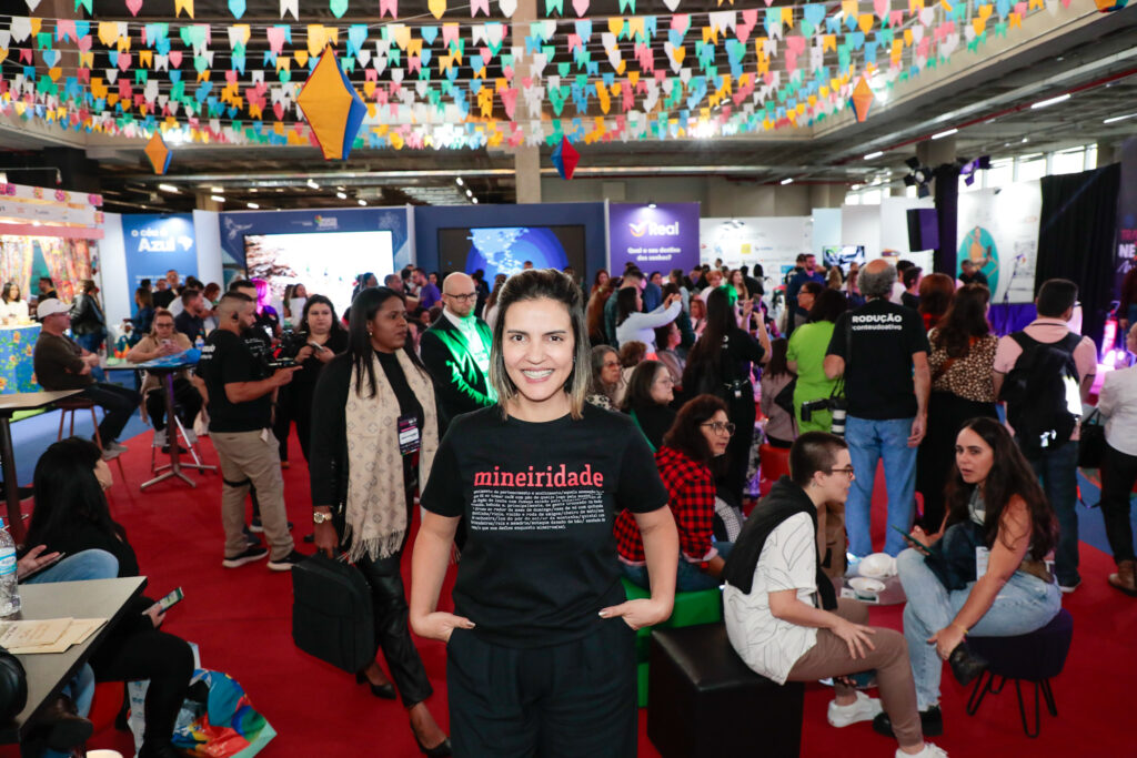 Aline Glaeser, diretora da Glaeser Eventos e Promotor da Travel Next Minas