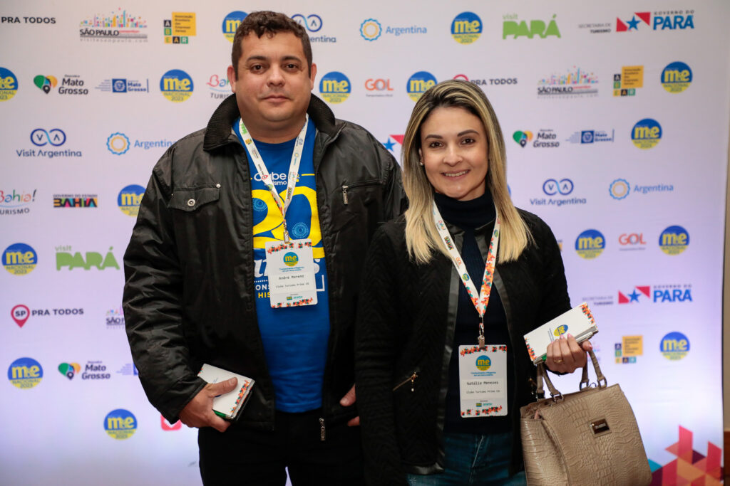 André Moreno e Natália Menezes, do Clube Turismo Prime