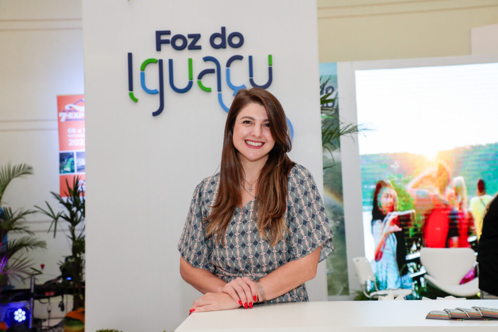 Andressa Szekut, diretora de Promoção, Marketing e Eventos da Secretaria Municipal de Turismo de Foz do Iguaçu