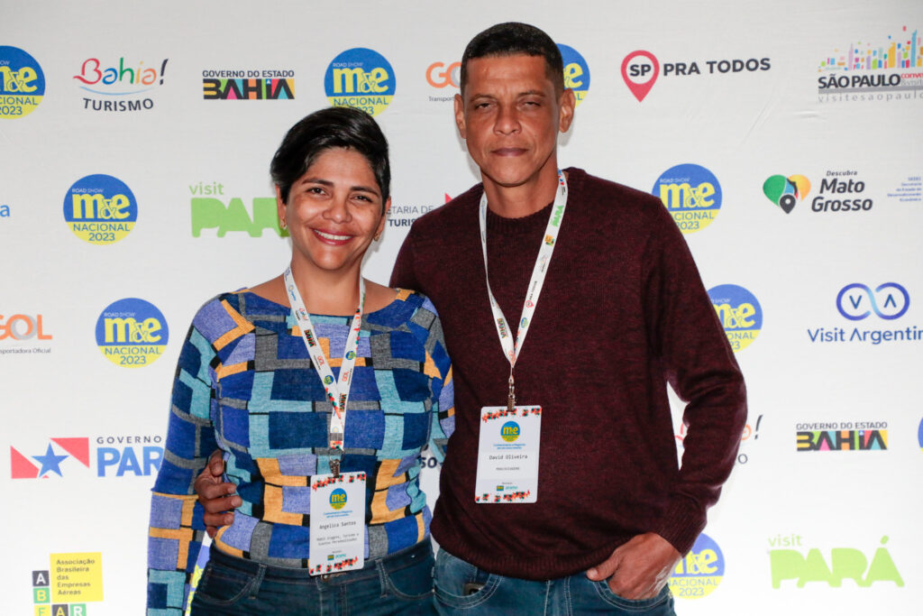 Angélica Santos, e David Oliveira, da MDA15 Viagens