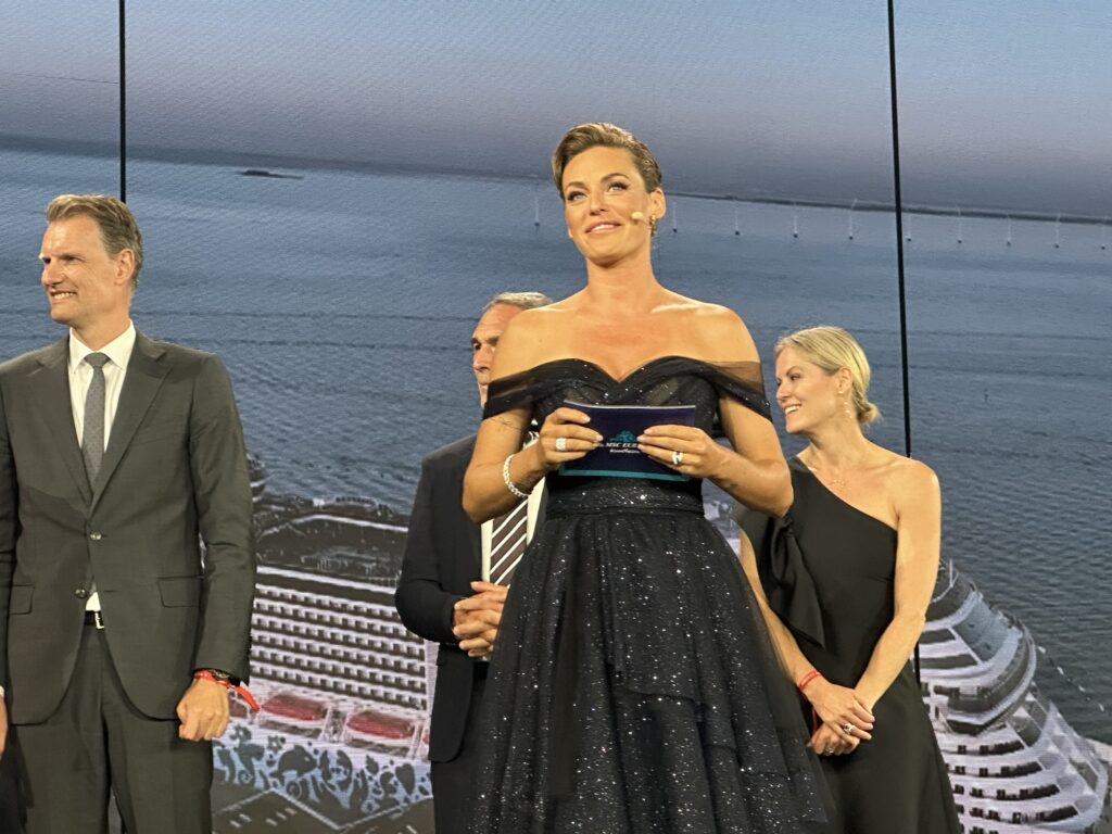 Sarah Grünewald, apresentadora de televisão dinamarquesa, atriz e modelo