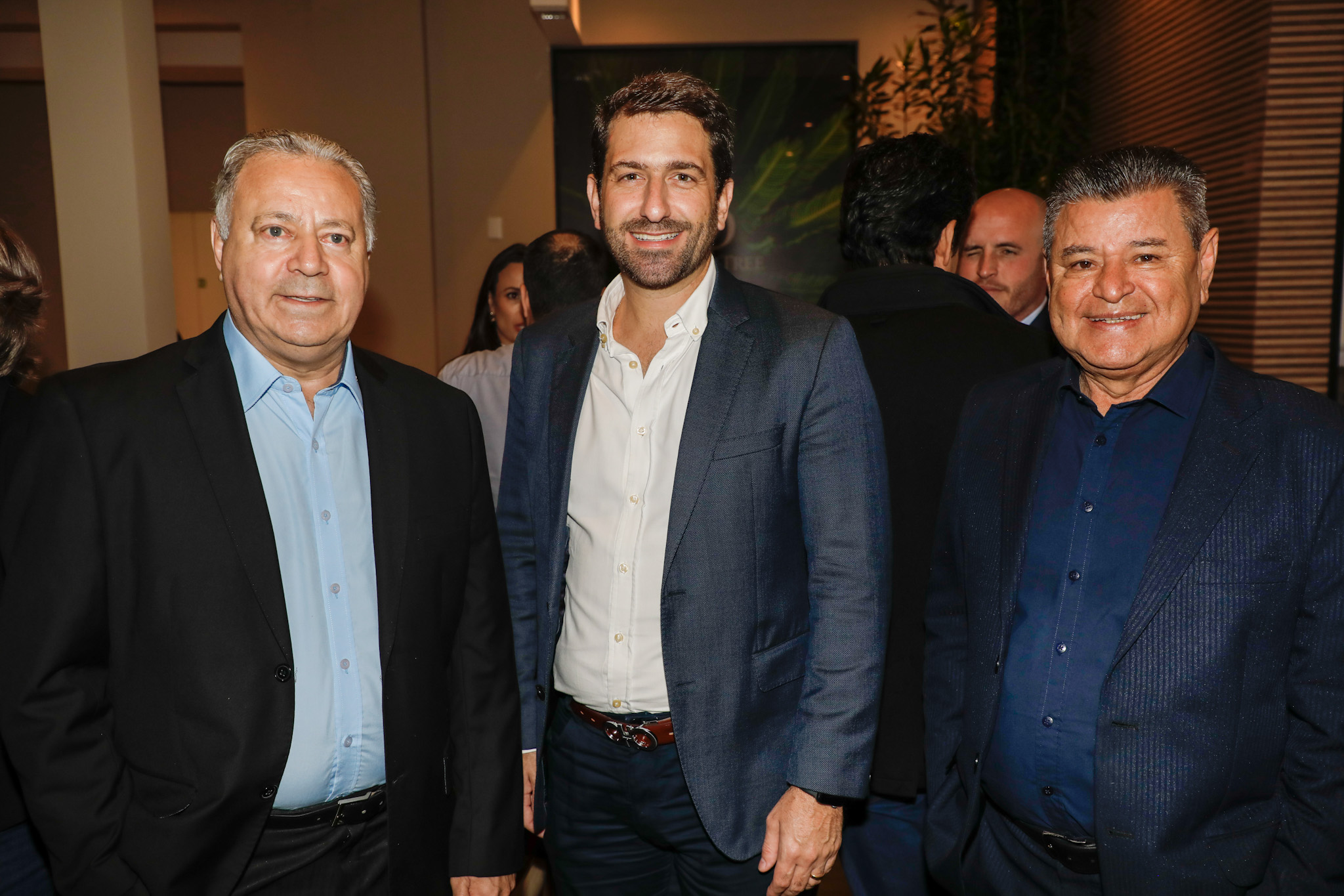 Carlos Silva, do Foz Plaza Hotel; Bruno Heleno, da CVC Corp; e Felipe Gonzalez, do Visit Iguassu Carlos Silva, do Foz Plaza Hotel; Bruno Heleno, da CVC Corp; e Felipe Gonzalez, do Visit Iguassu