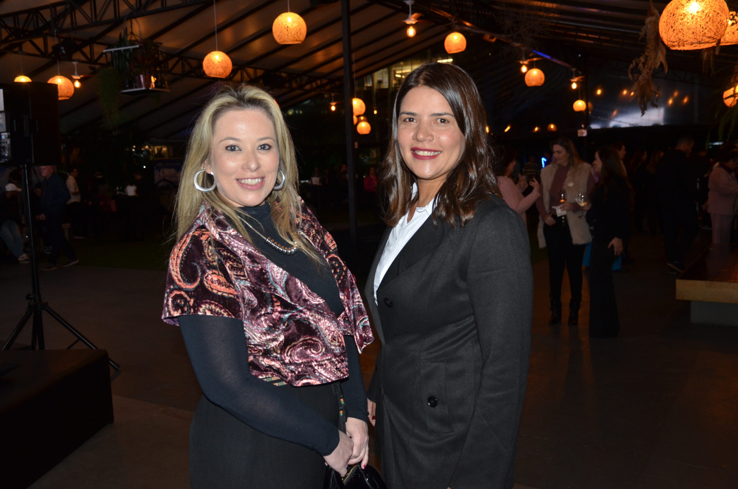 Denise Paiato, da Cia Cruises e Marisa Couto, da Best Cruzeiros Denise Paiato, da Cia Cruises e Marisa Couto, da Best Cruzeiros
