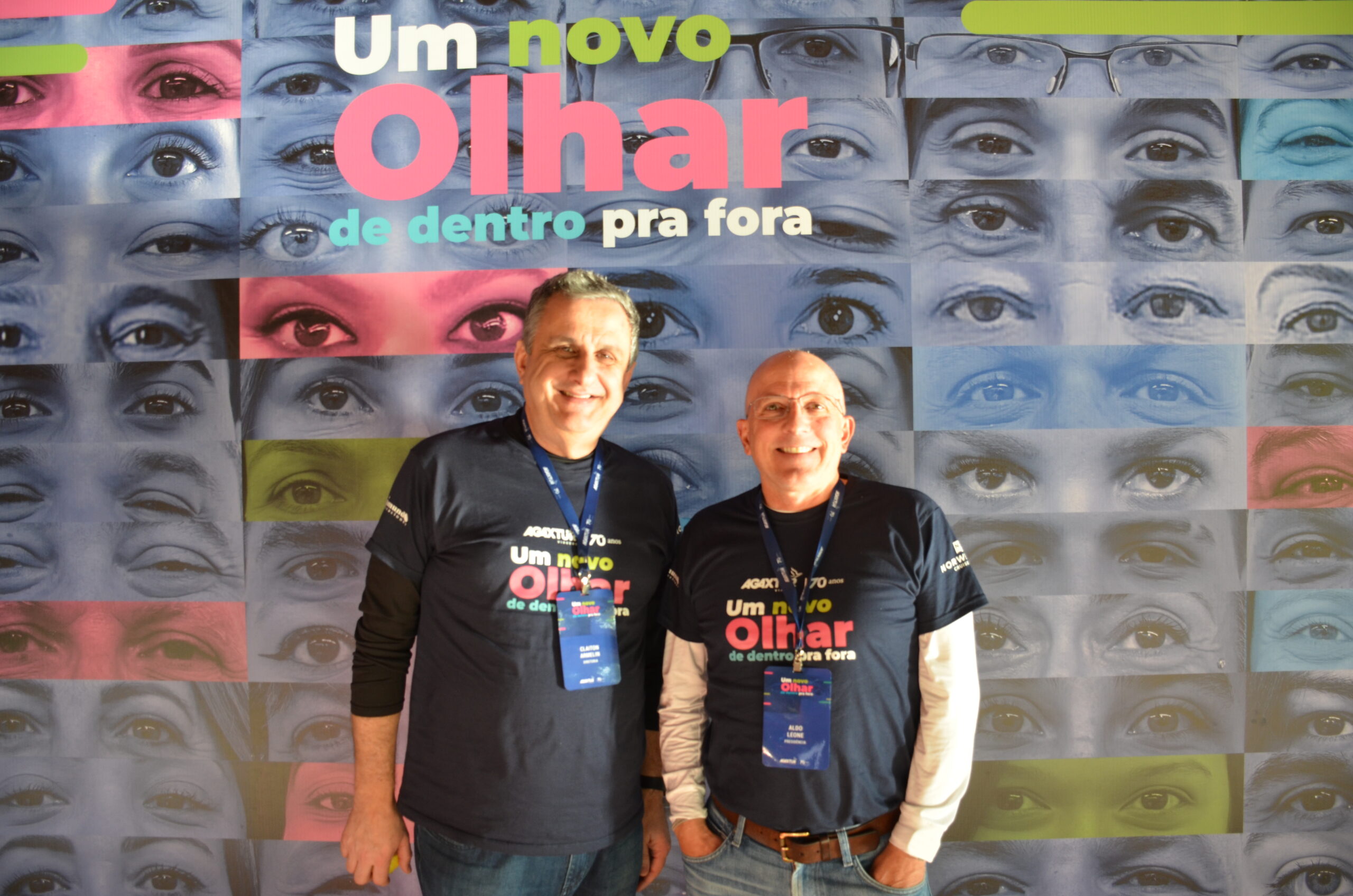 Claiton Armelin e Aldo Leone Claiton Armelin e Aldo Leone