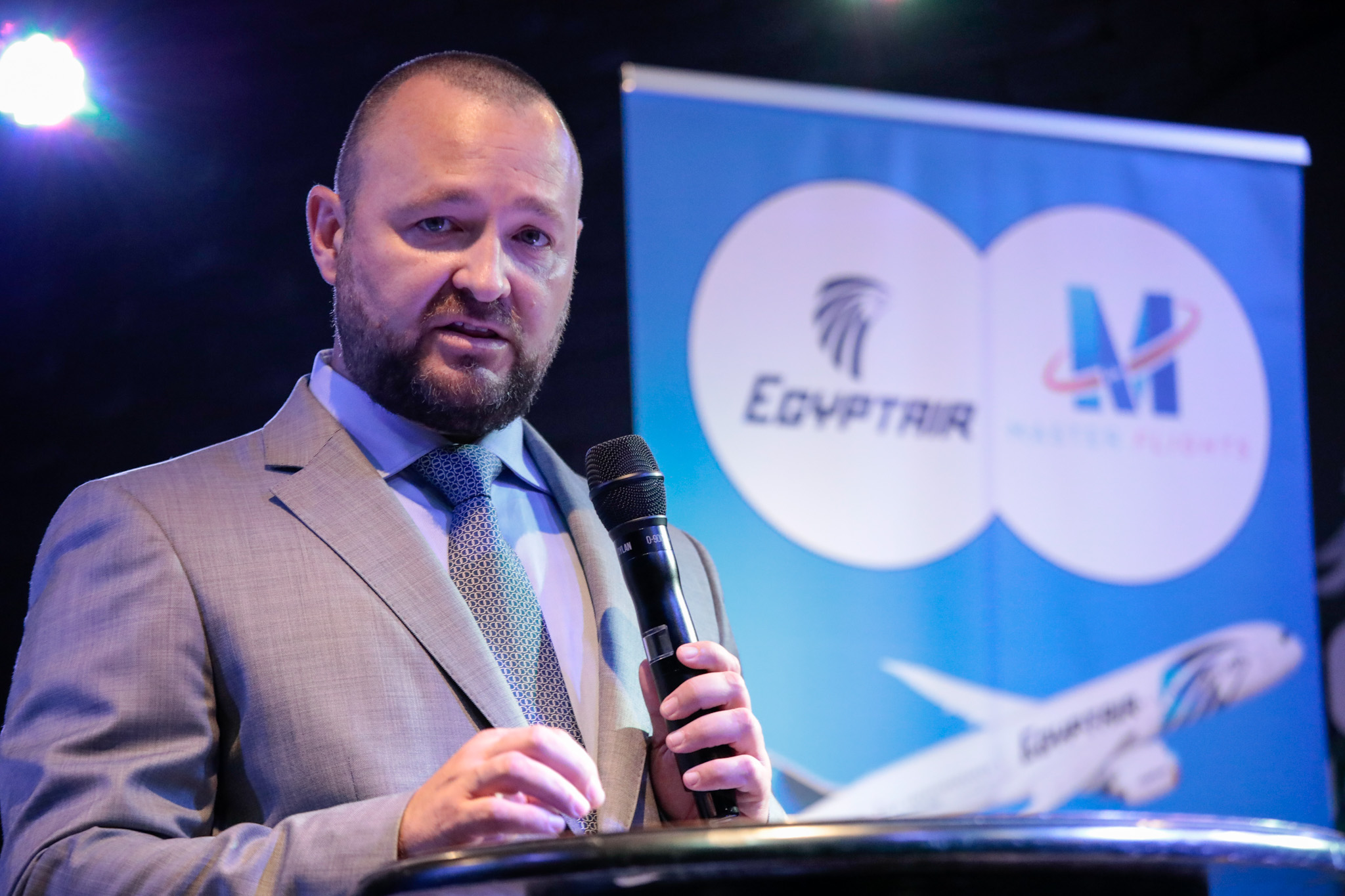 Diego A. Martinez Baltodano, COO da Egypt Flights Diego A. Martinez Baltodano, COO da Egypt Flights