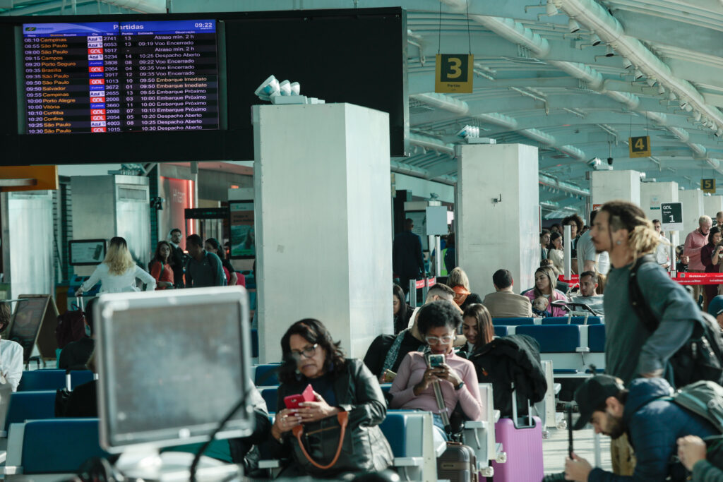 Eric Ribeiro Aeroporto Santos Dumond 06 Crescimento do Turismo deve chegar a 14% em 2023, diz CNC