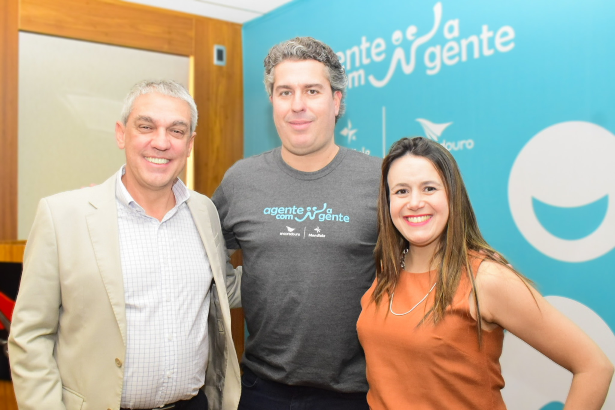 Fernando Santos, da Abav-SP; Juarez Neto, da Ancoradouro; e Juliana Assumpção, da Abav-SP Fernando Santos, da Abav-SP; Juarez Neto, da Ancoradouro; e Juliana Assumpção, da Abav-SP