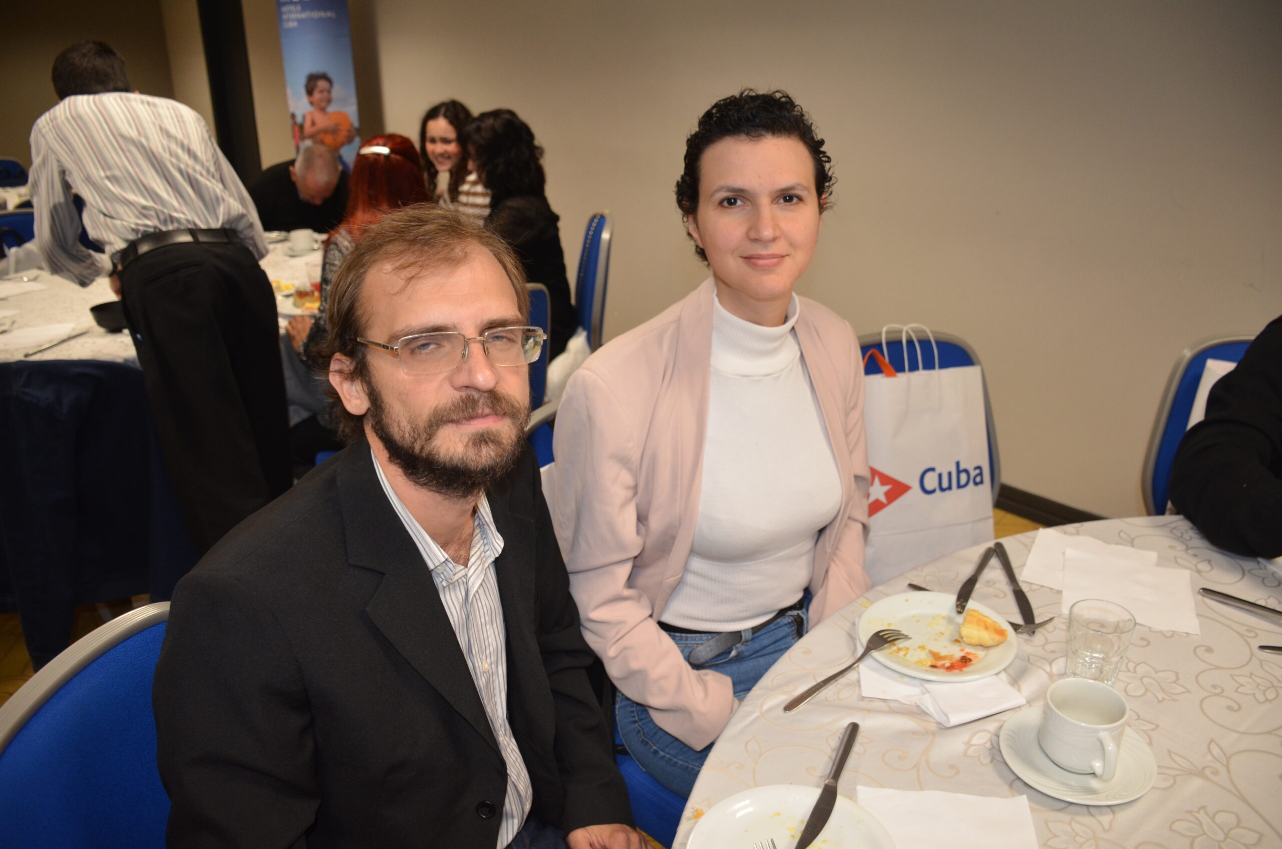 Henrique Aeas e Natalia Pimenta, do CCBP Henrique Aeas e Natalia Pimenta, do CCBP