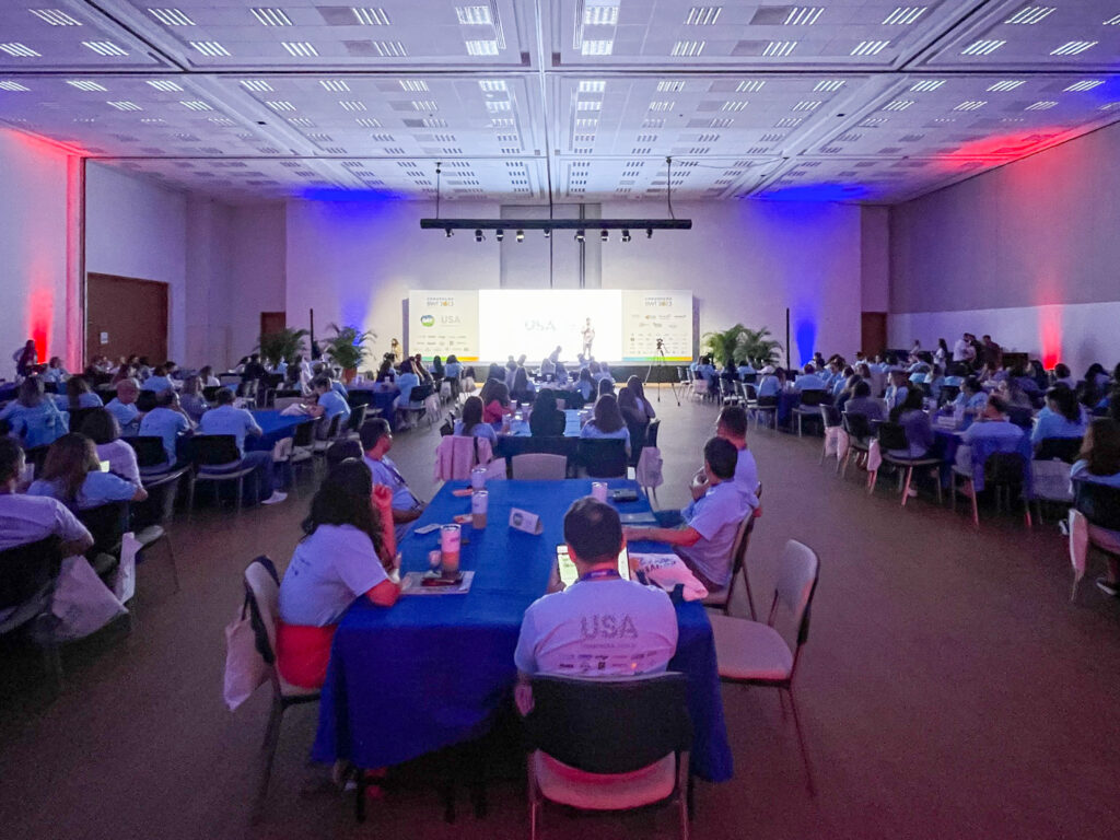 Salão de eventos do Transamérica Comandatuba sediando a Convenção BWT