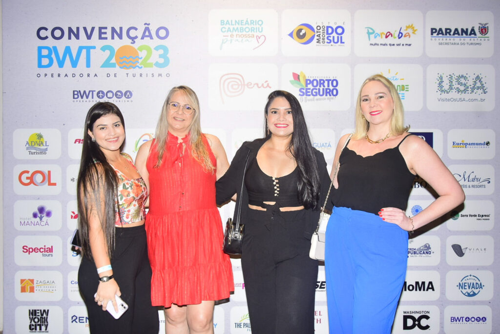 Beatriz Miranda, Andréa Esteche, Laís Medeiro e Tiana Lopes, da BWT