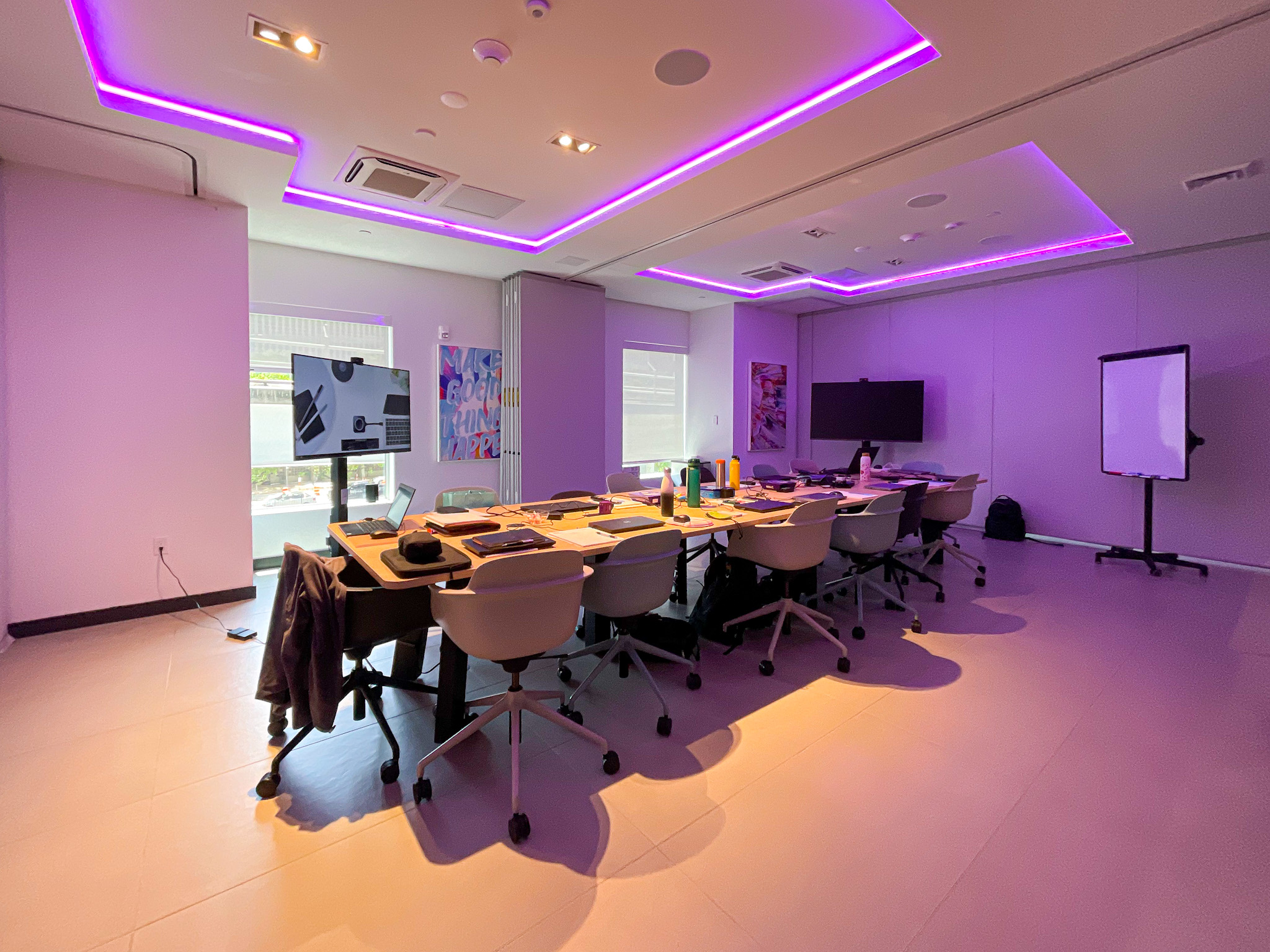 Sala de reuniões e eventos do Yotel Miami