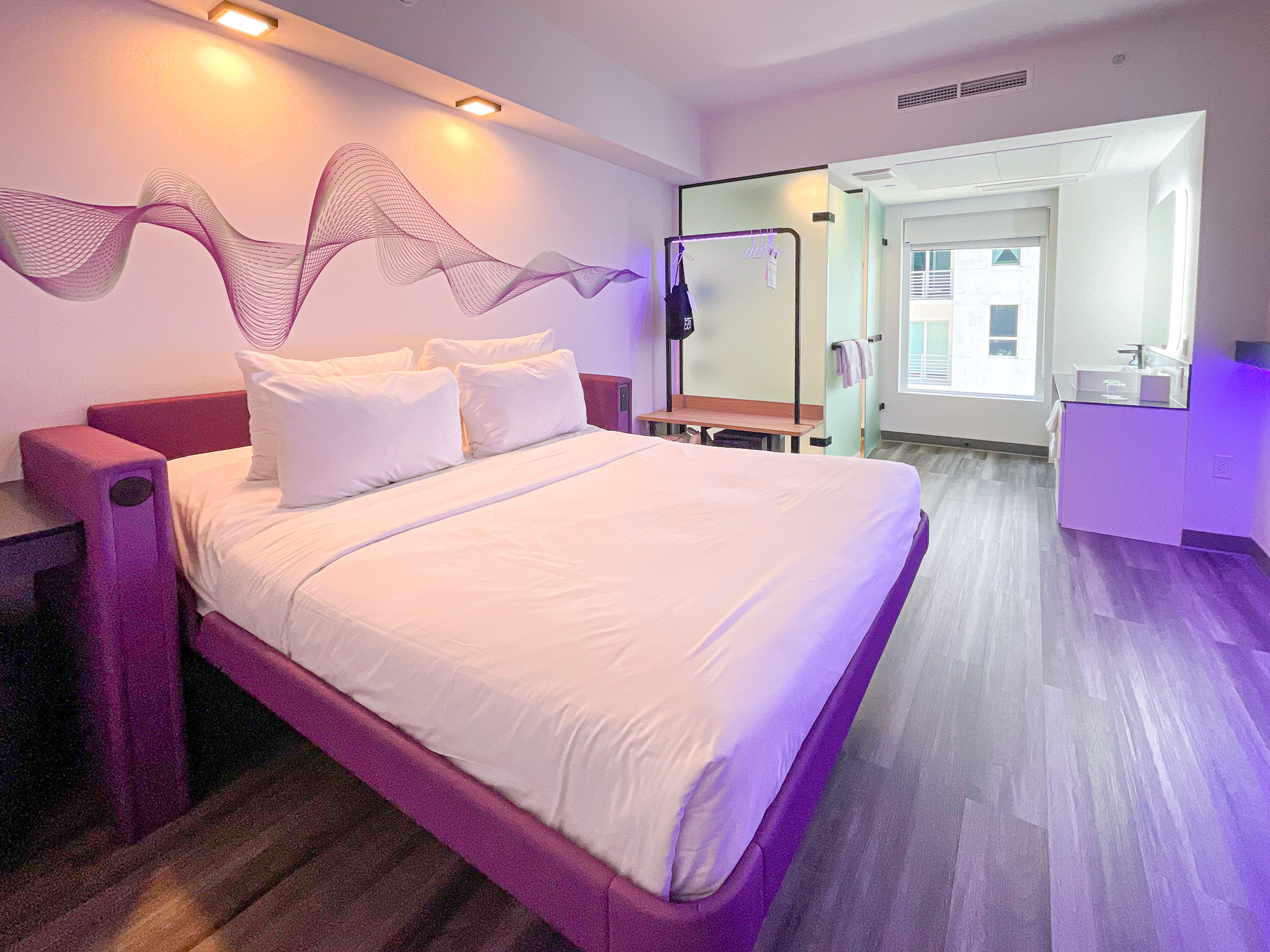 Acomodação single do Yotel Miami
