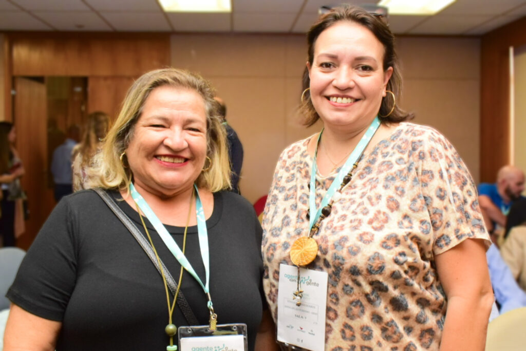 Maga, da MTViagens e Lazer com Vivilana Manzanares, da Nova Opção Turismo